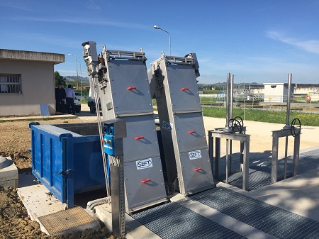 Грабельная решетка механическая Грабельная решетка очистки стоков