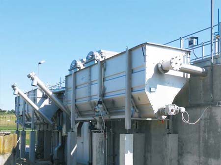 Sand separator Sand separator, Mechanical treatment