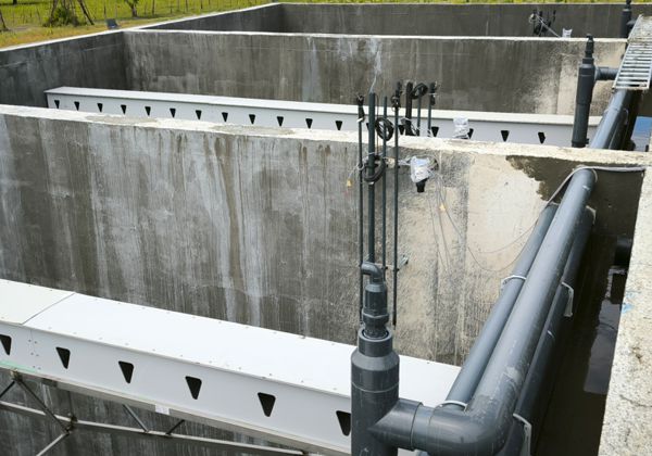 Installation Kvarely wastewater treatment plant Portfolio Installation wastewater treatment plant