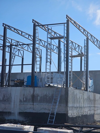 Constraction Kvarely wastewater treatment plant Portfolio Constraction wastewater treatment plant