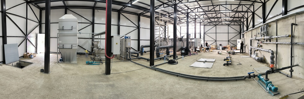 commissioning Kvarely wastewater treatment plant Portfolio commissioning wastewater treatment plant