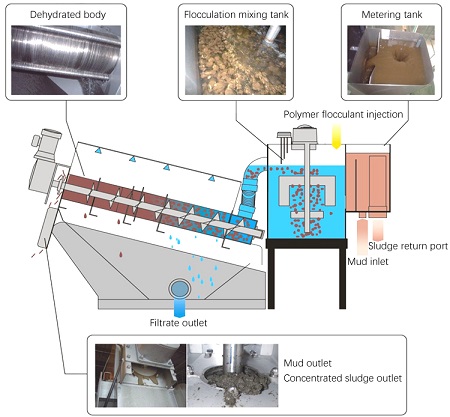 Screw Press Dewatering Screw Press Dewatering, Mechanical treatment